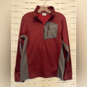 Men’s Columbia 1/4 Zip Fleece Lined Pullover